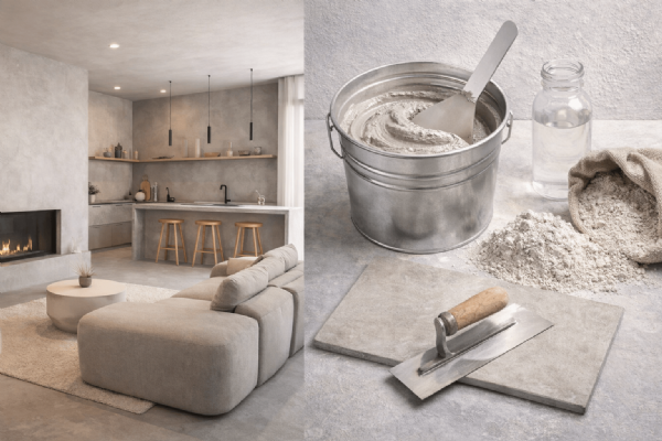 想做微水泥前必看！優缺點、防水性能與設計風格分析